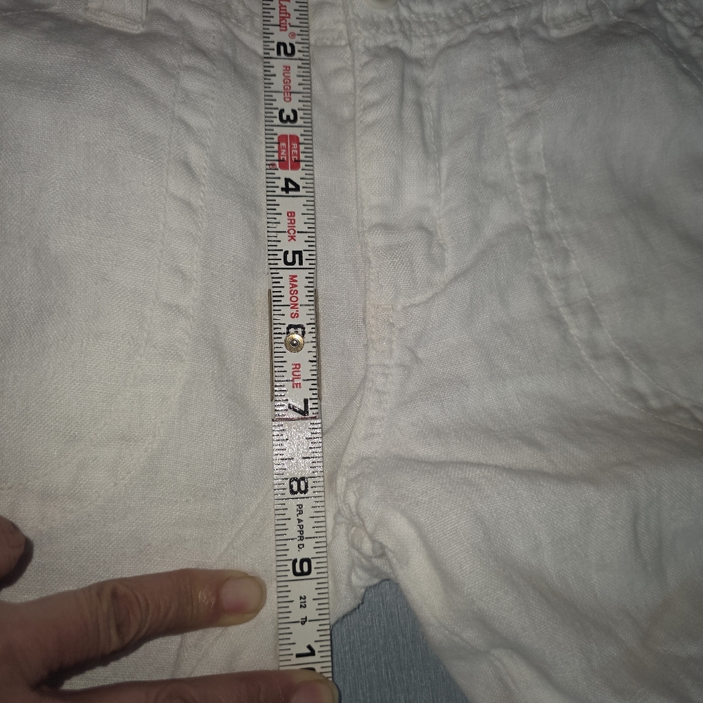 Sanctuary Clothing White Linen Drawstring Pants – Women’s Size 28 - Picture 5 of 15
